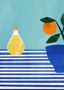 'Orangina' – Wall Art by Henry Rivers as Poster or Acrylic Glass Print
