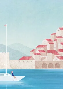 'Croatia' – Wall Art by Henry Rivers as Poster or Acrylic Glass Print
