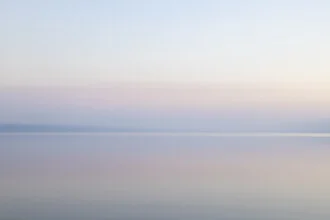 Photo art by Nadja Jacke: blurred Baltic Sea in morning light
