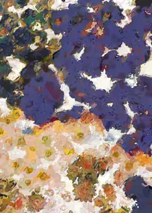 Fotokunst von Uma Gokhale: florale Komposition mit sanften Farben und harmonischer Stimmung