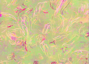 Abstrakte Illustration in sanften Pastelltönen, die Emotionen und Tiefe vermittelt.