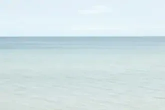 Photo art by Nadja Jacke: gentle Baltic Sea horizon in abstract representation