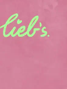 Illustration by Raissa Oltmanns: handwritten love message in pink and green