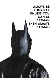 Wall art featuring a funny quote, perfect for a kids' room, with vibrant colors and playful typography.
