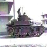 A tank of the 192nd Tank Battalion. Hando2