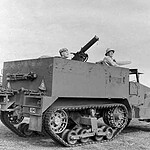 HQ Company, 194th Tank Battalion half-track taken at Clark Field 194th Hq halftrack 1