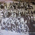 C Company posed for this photo at Ft. Lewis, Washington, in August 1941. CCo194Aug41