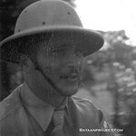Sgt. Ken Porwoll in his Class A uniform and PITH helmet.
Courtesy of the Porwoll Family KP23