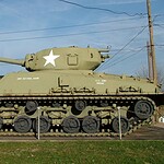 Sherman Tank Memorial to Co. D