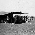 Headquarters Company chow tent during the Louisiana Maneuvers. Hullihan21