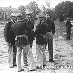 A Company officers hold a meeting . Sandmire26