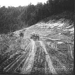 A Company jeeps on dirt road at Ft. Knox Sandmire31