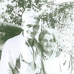 Edmund VanGalder with his mother at Ft. Knox Van Galder1