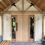 This image shows a natural, unpainted flush panel door, showcasing its smooth surface and minimalist design, perfect for those who prefer a raw, unfinished look in modern interiors. Flush Panel Door