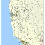 California State Map Kroll Map Company's California State Map