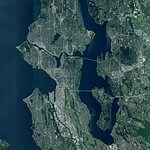 Seattle - Bellevue Area Aerial Photo Download Seattle - Bellevue Washington Area Aerial Photo Download