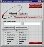 MicroE Systems Online Measurement Conversion Tool 2000 designed by Jeanne Heydecker | ibuildcompanies.com