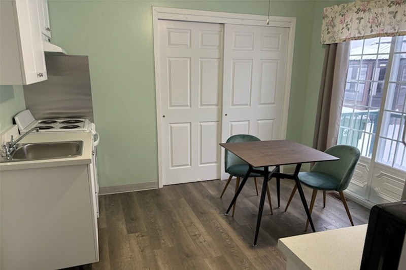 Les chambres du Gîte Bertrand donne accès à une mini-cuisine