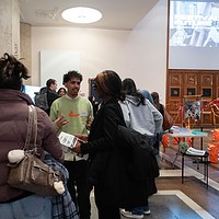 Dynamic community engagement event fostering collaboration and connections in a vibrant setting.