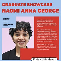 Naomi Georges Architectural Design Showcase - Innovating with Digital Techniques, March 14th, 2024.