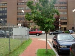 Howard University Hospital now sits on the site of the demolished stadium.
