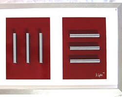 Geradlinigkeit Geradlinigkeit - 25,5x52,5 - Syben