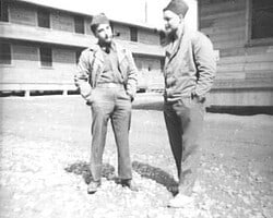 Richard Armato and an Unknown member of B Co. Brown1