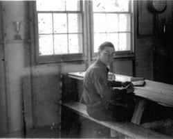 B Co. mess hall.
Courtesy of the George Smith family GSmith09