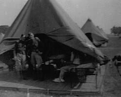 George Smith on right with "Chick" on left.
Courtesy of the George Smith family GSmith10