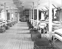 Inside view of a B Co. Barrick. Co._B_Barrick