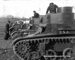 B Co. tanks.
Courtesy of George Smith Family SmithG2