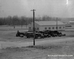Battalion HQ and vehicles.
Courtesy of George Smith Family smithg4