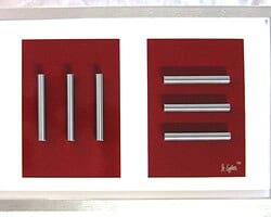 Geradlinigkeit Geradlinigkeit - 25,5x52,5 - Syben