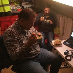 Friese elfstedencontest 2018 pe2vav-erwtensoep