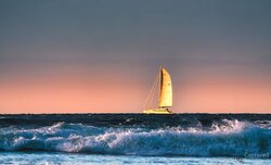 Last Light under Sail Last Light under Sail