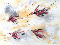 L'envolée automnale20x26