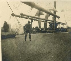 Onboard RMS Baltic to Canada 1919.