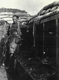 Ormsby, G Sgt 77545 30th-15th Bn - Ploegsteert 1916.