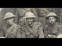 Capt Haldenby, LtCol Bent and Lt Mavor 16 Oct 1916 Somme