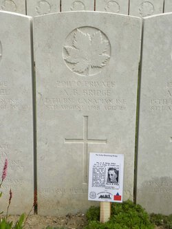 Cemetery cards project – 15th Batt Cdn Expeditionary Force