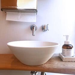 マットな洗面ボウル