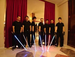 The Masters and some of the first LudoSport students