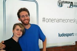 Sara and Lorenzo, LudSport international people