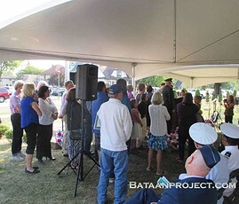 Members of the family of Sgt. Norman Spencer Members of the family of Sgt. Norman Spencer