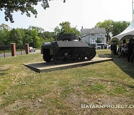 M3A3 Tank at the memorial to B Company, 192nd Tank Battalion, in Maywood, Illinois.
The tank company was originally an Illinois National Guard Tank Company headquartered in an armory in Maywood. Tank memorial (dedicated in 1946)