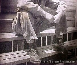 Pvt. Marvin Jaeger sits on the steps of his barracks during training at Ft. Knox, Kentucky.
Courtesy of the Jaeger Family Pvt. Marvin Jaeger