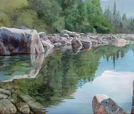 Kootenay-Lake-no35 - 45"x27"
