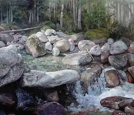 Sitkum Abend - 57"x36" Sold