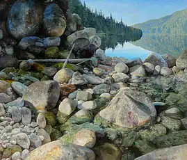 Green Early August - 48" x 36" Sold