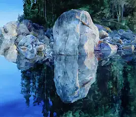 Kootenay Lake #39 – 48″x32″ (122 x 81cm)